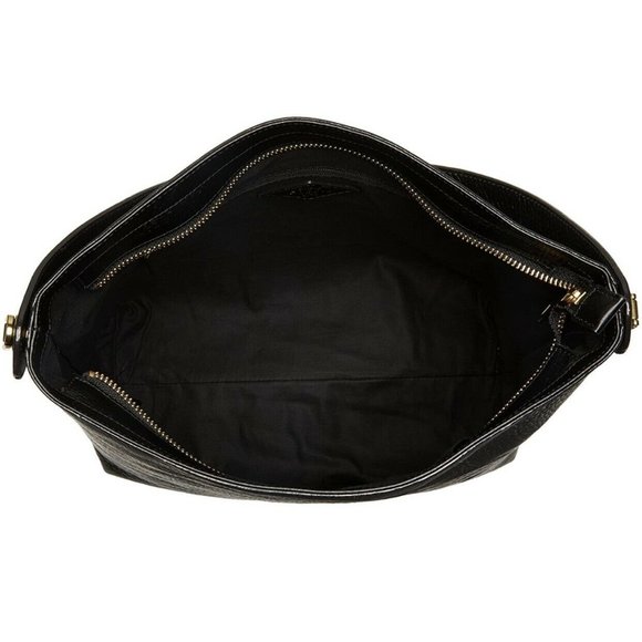 Fossil Women's Maya Small Hobo Purse Handbag  Blk - Picture 5 of 6